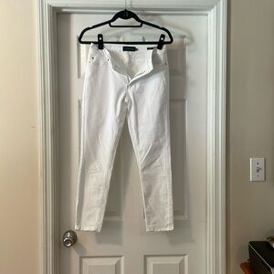 Tahari White Jeans